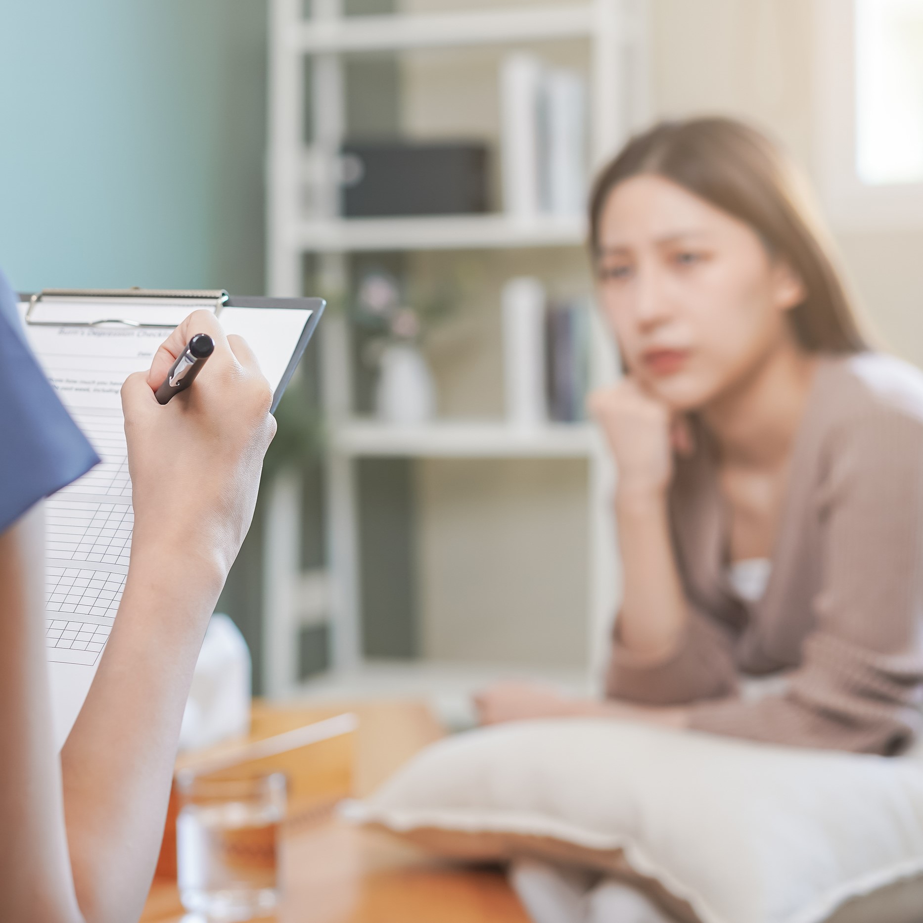 Get Tested for STD/STIs Woman who wants an abortion in Indiana getting STD and STI test results